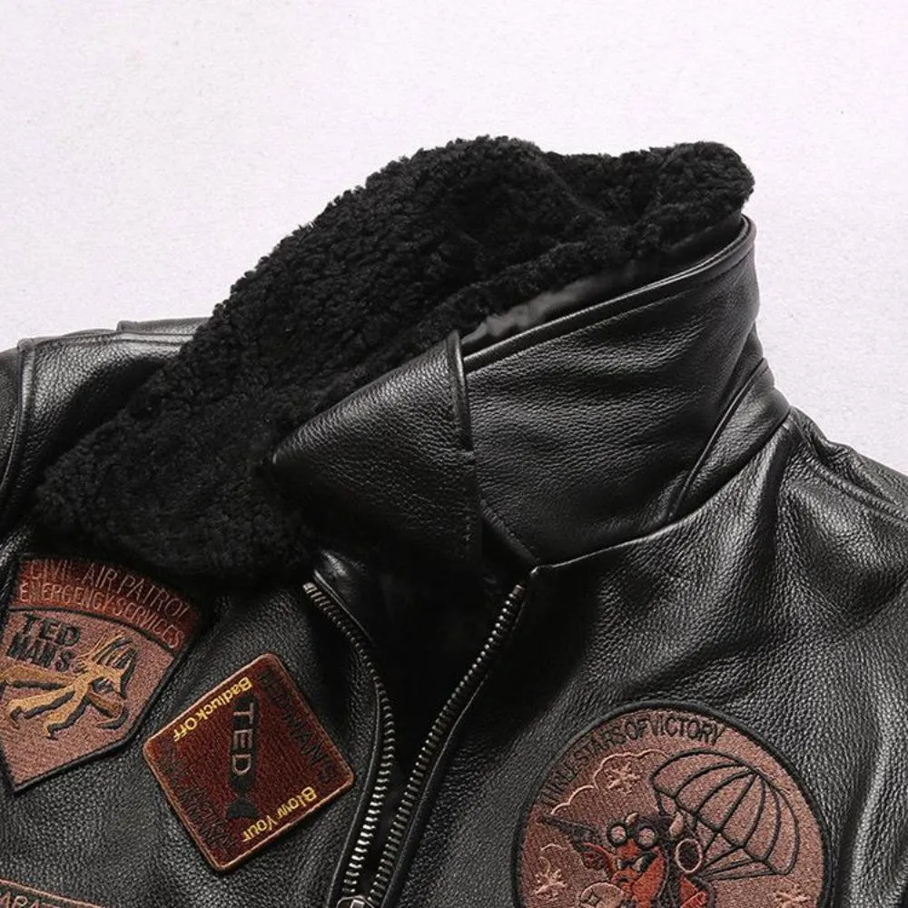 Air Force G1 Paratrooper Top-Grain Flight Jacket