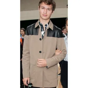 Ansel Elgort Cotton Jacket