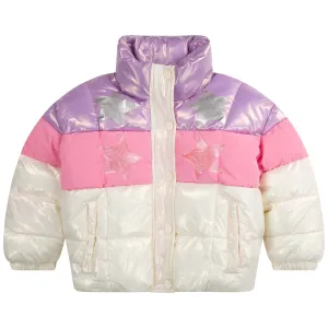 BILLIEBLUSH - Retro Puffa Jacket - Pastel