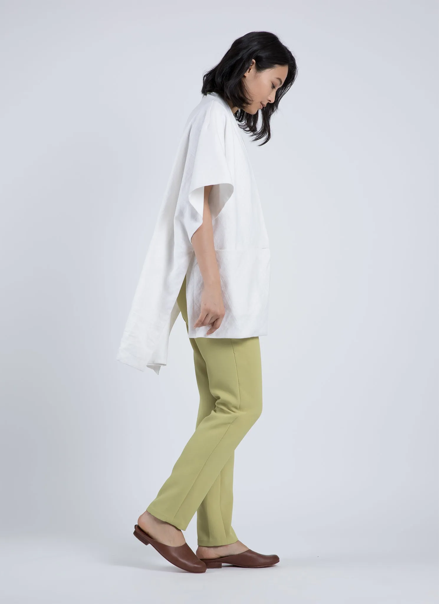 Bloom Dolman Pocket Jacket - White
