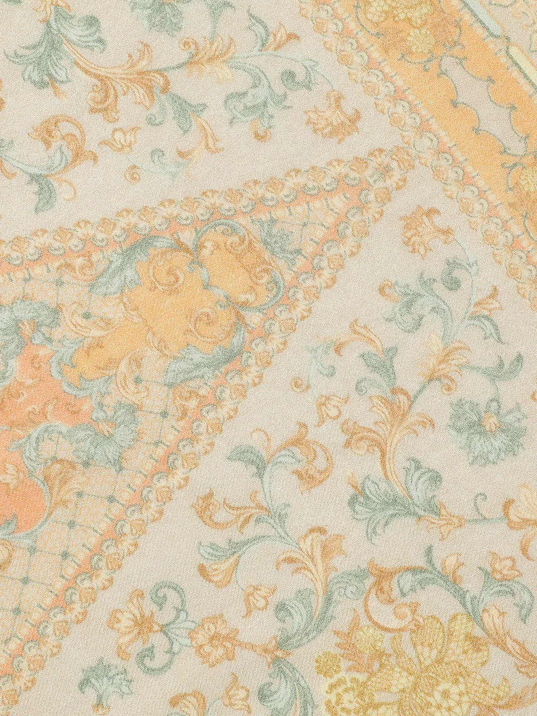 Celestial Charm Wool Lurex Printed Stole