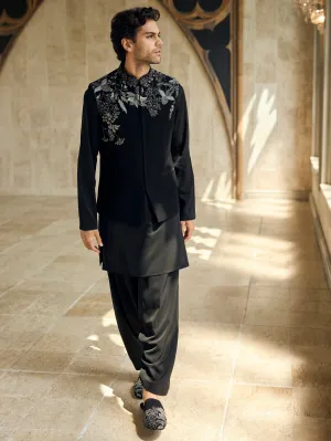 Chapelle Black & Silver Bundi Set
