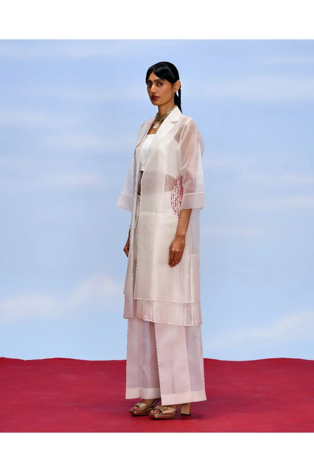 DOROTHY SHEER TRENCH/JACKET