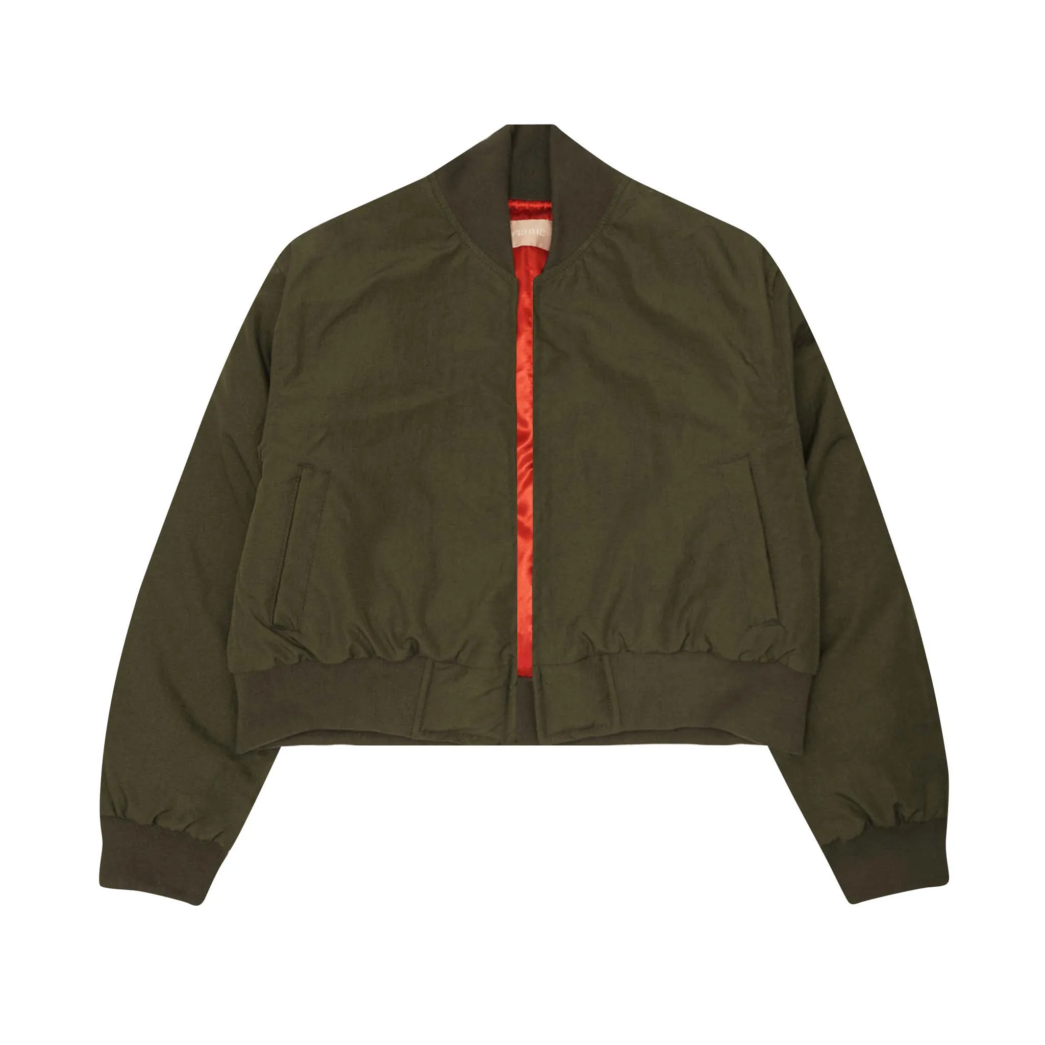 FEMME FLIGHT JACKET IN OLIVE