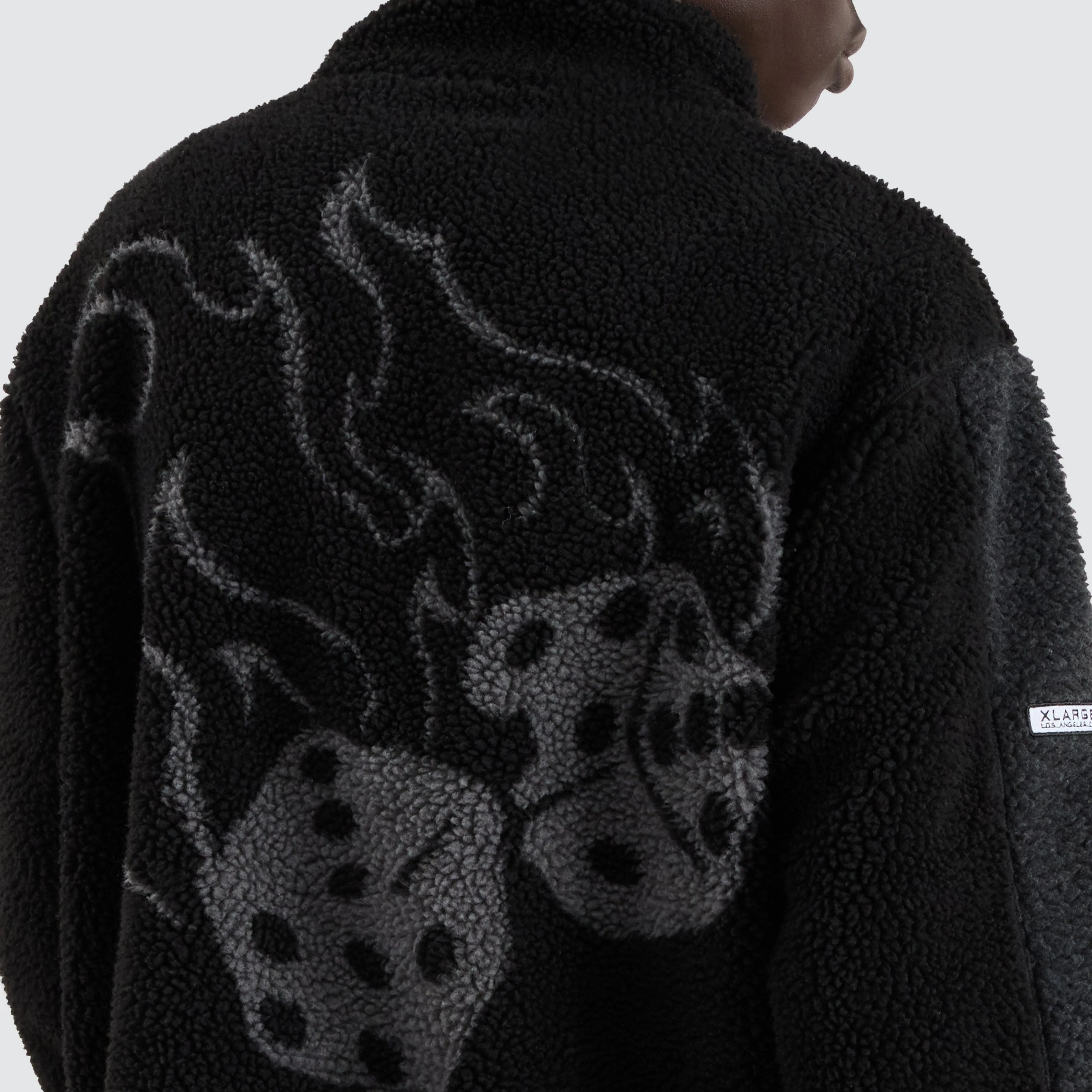 Fire Dice Reversible Jacket Black