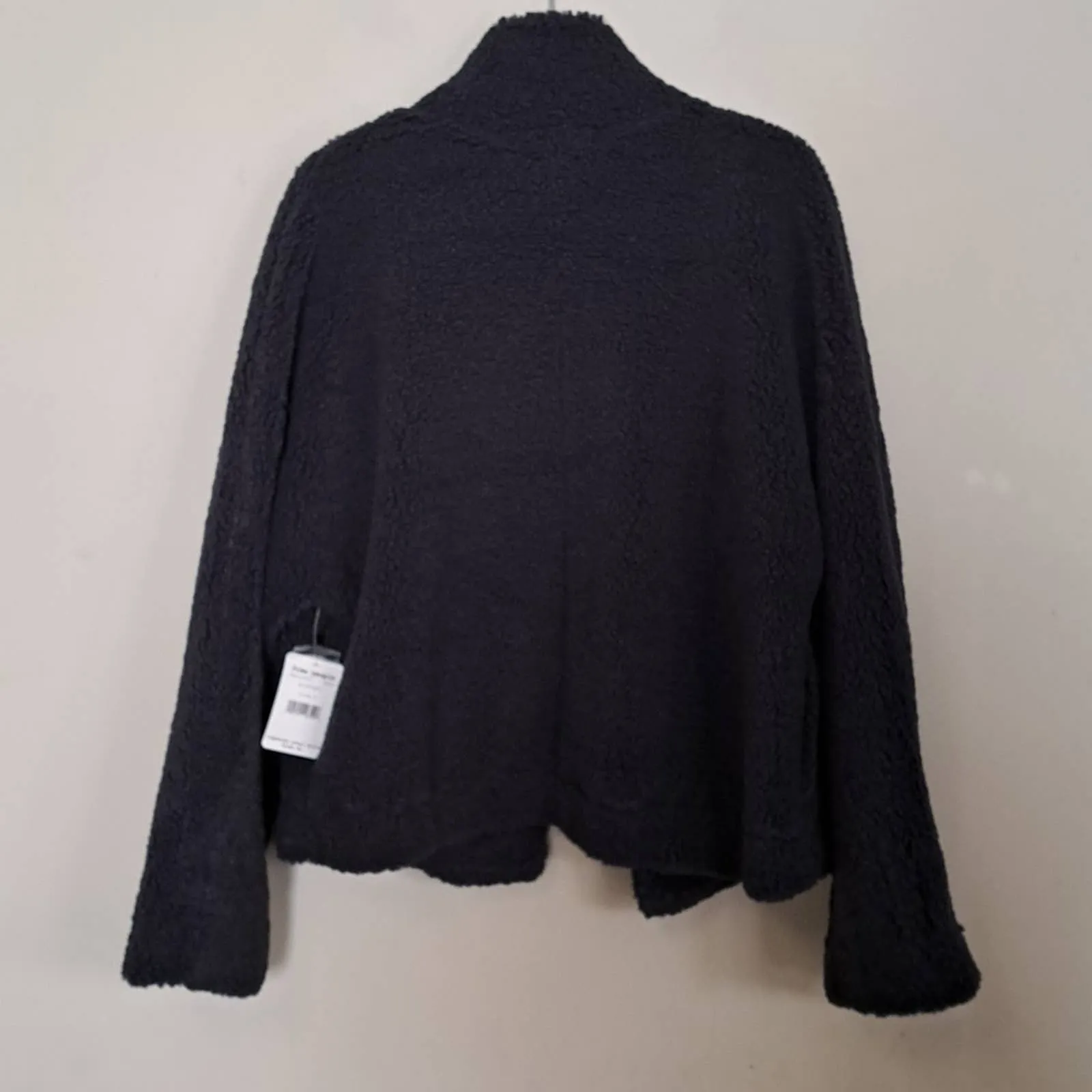 FREE PEOPLE IZZY WRAP TEDDY JACKET