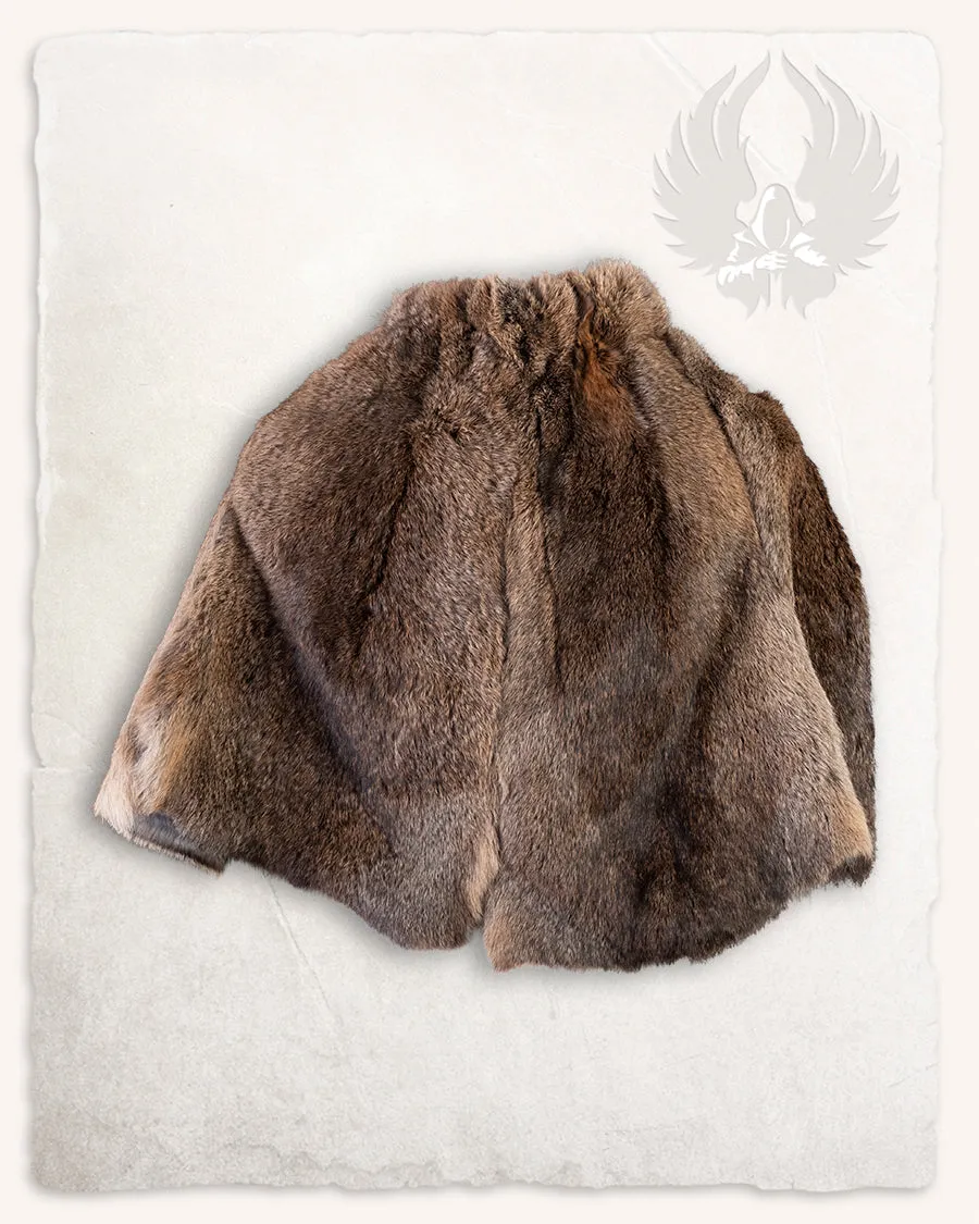 Fur stole Flemish Giant Sandy