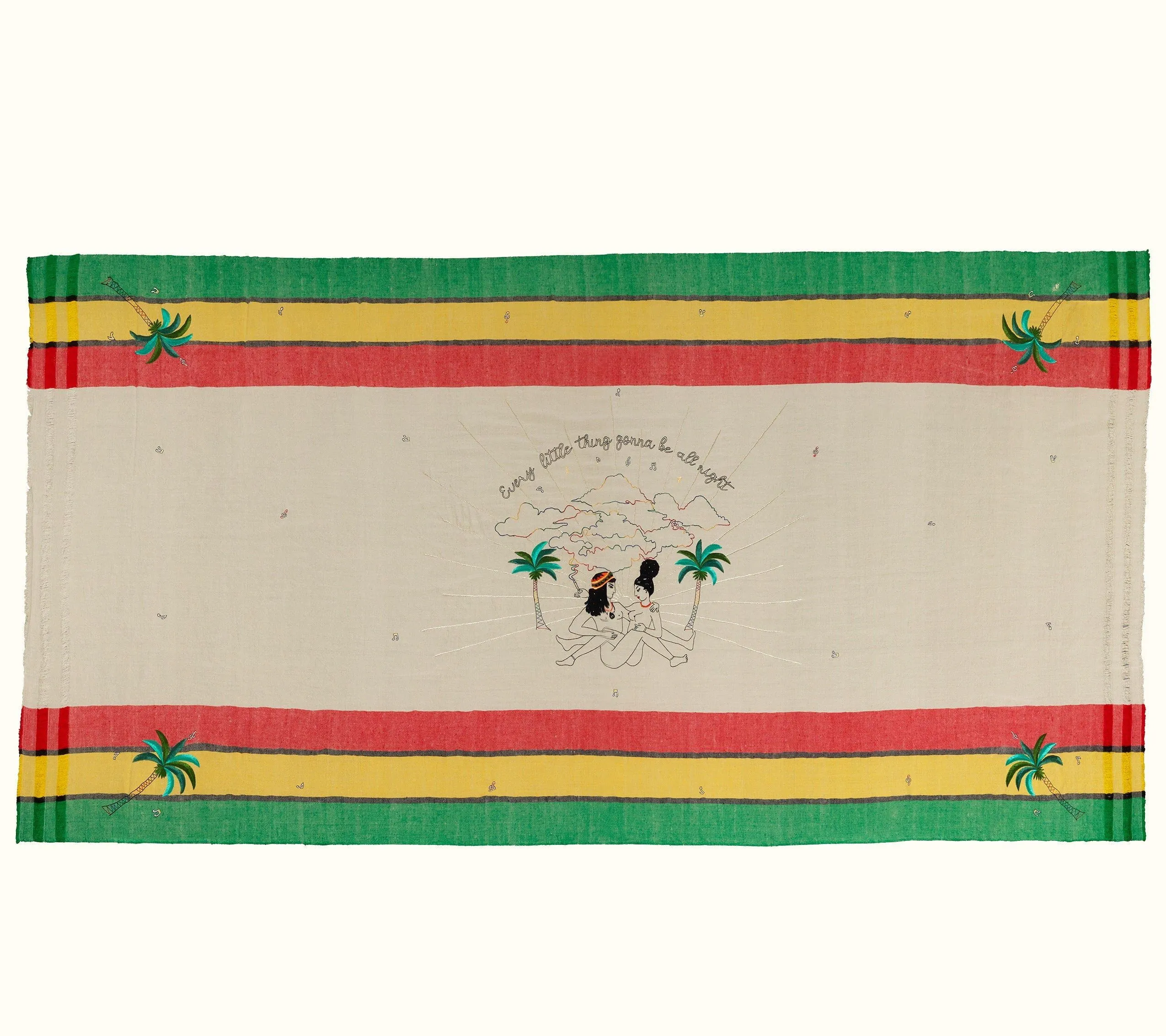 Kamasutra jamaican cashmere stole