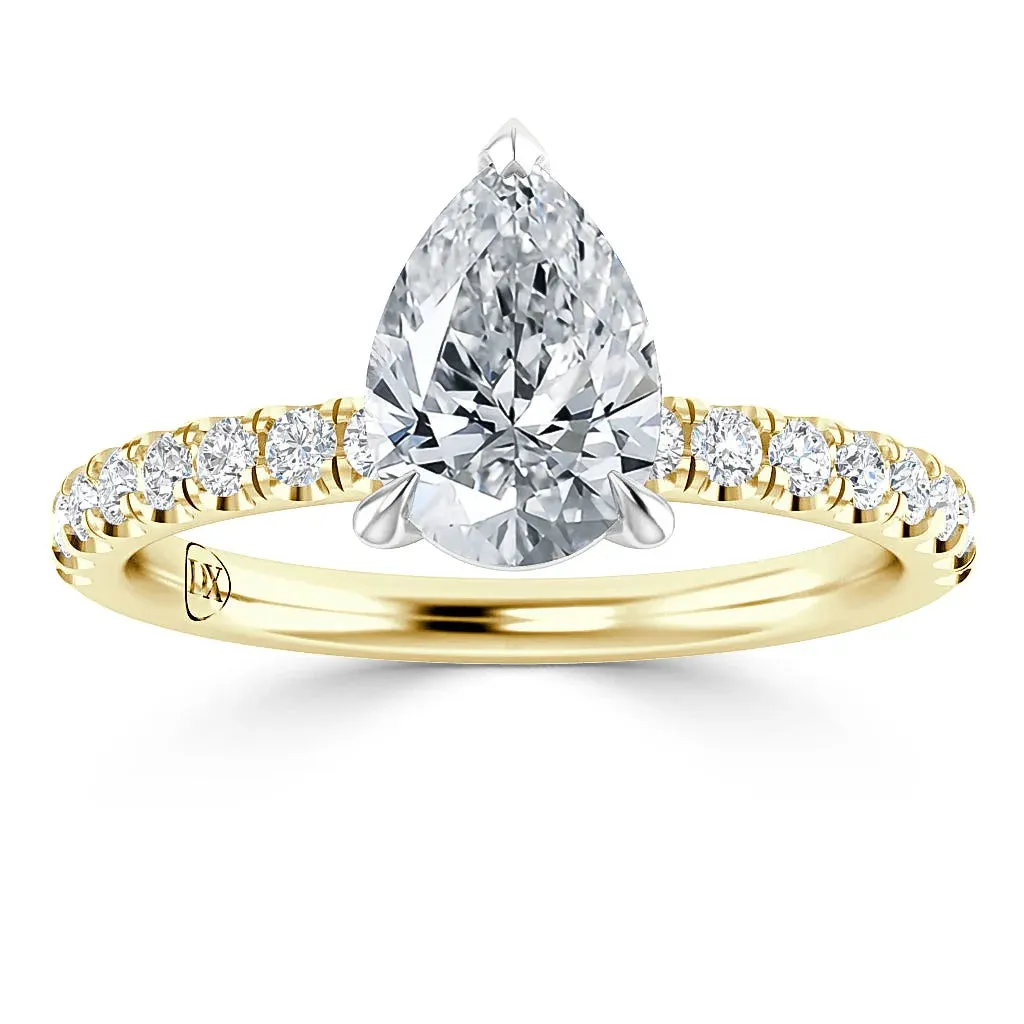 Millie - 18ct Yellow Gold - Pear