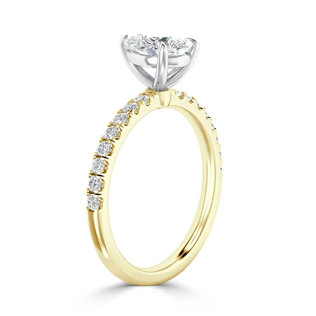 Millie - 18ct Yellow Gold - Pear