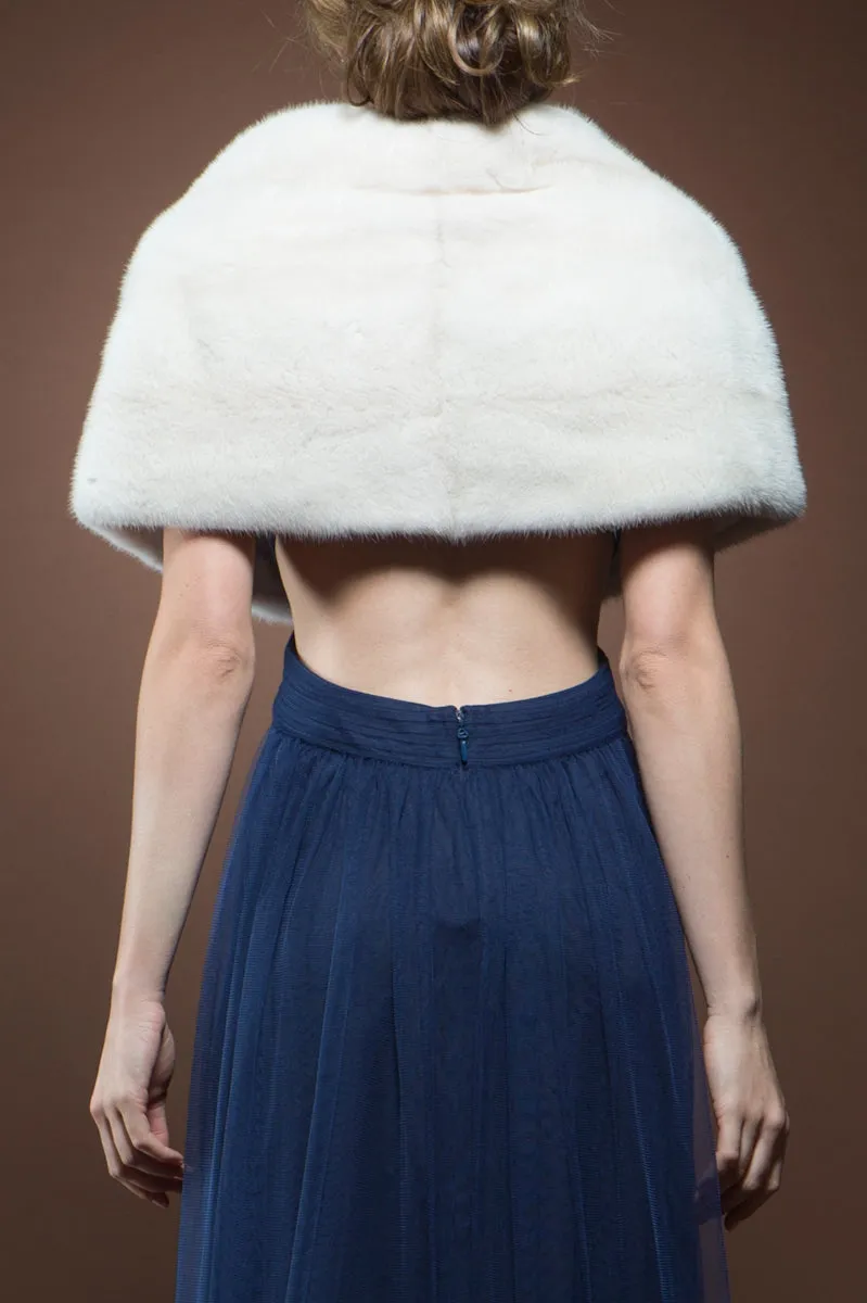 Mink Pull-Through Fur Stole