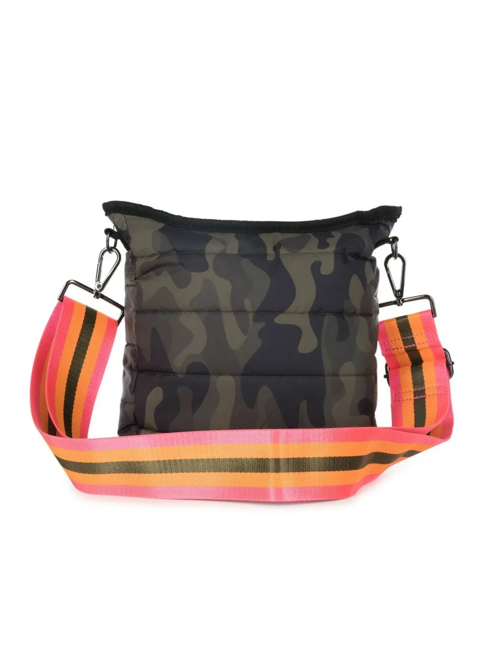 Nikki Puffer Crossbody Bag [Sarg]