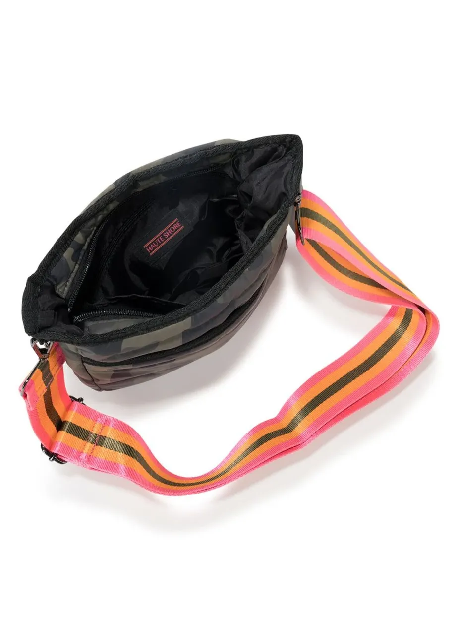 Nikki Puffer Crossbody Bag [Sarg]
