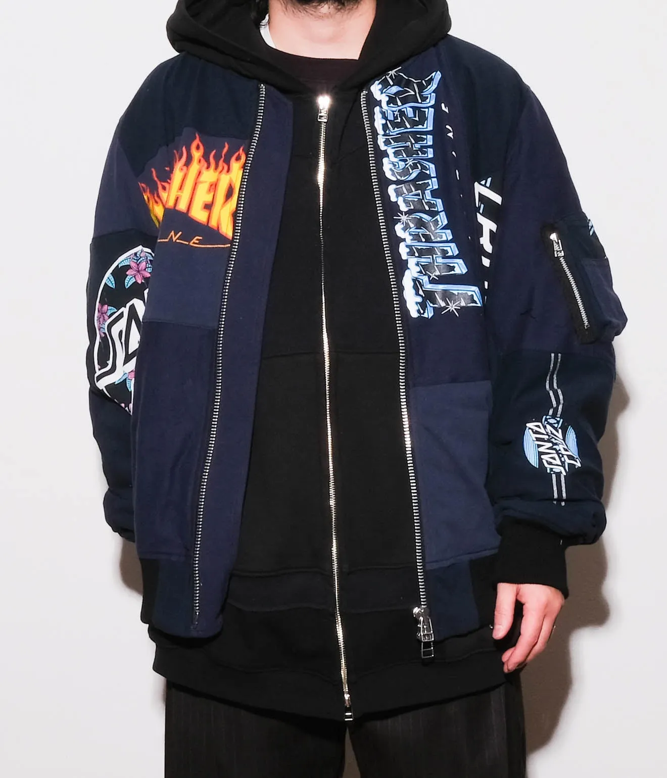 OLDPARK "FLIGHT JACKET" (Navy)