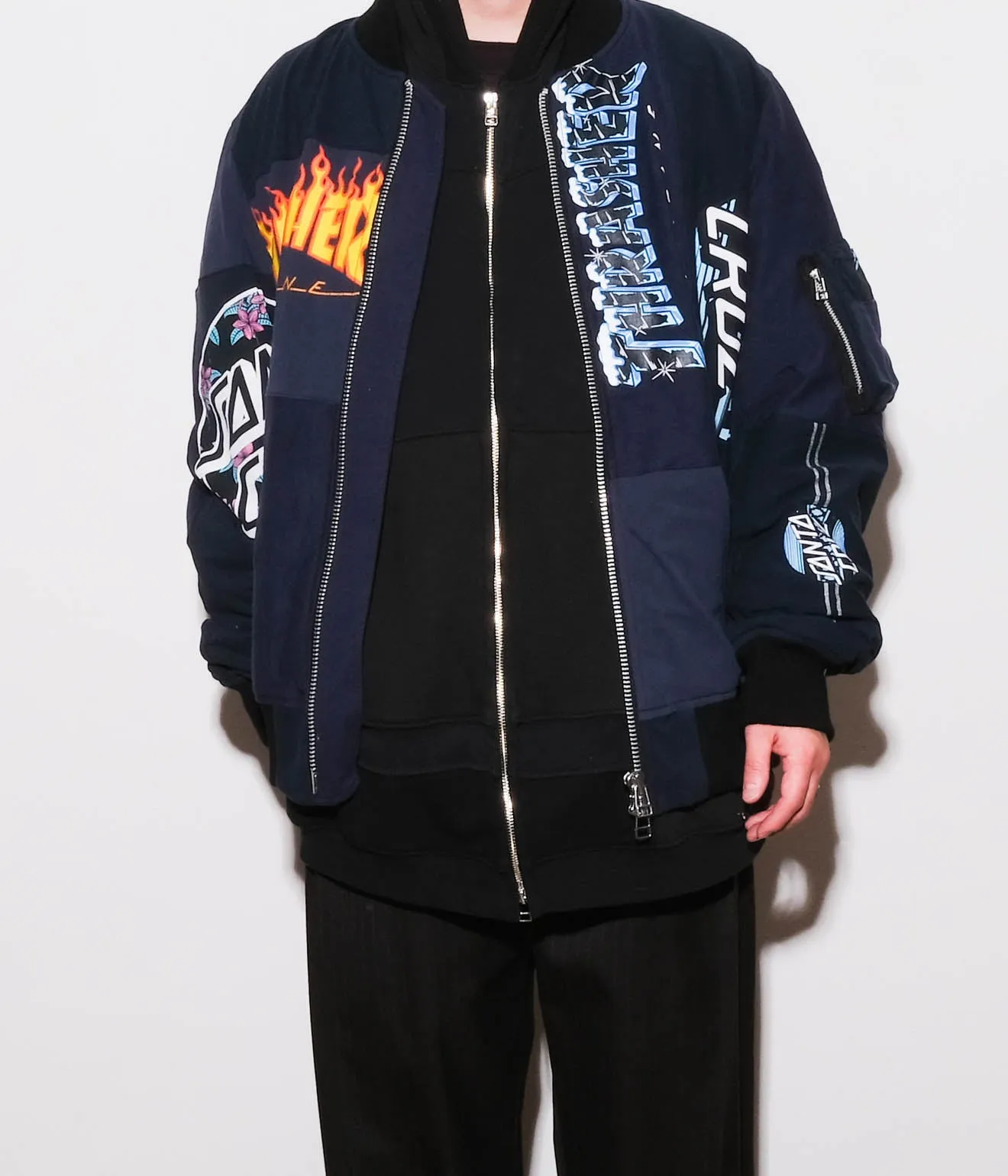 OLDPARK "FLIGHT JACKET" (Navy)
