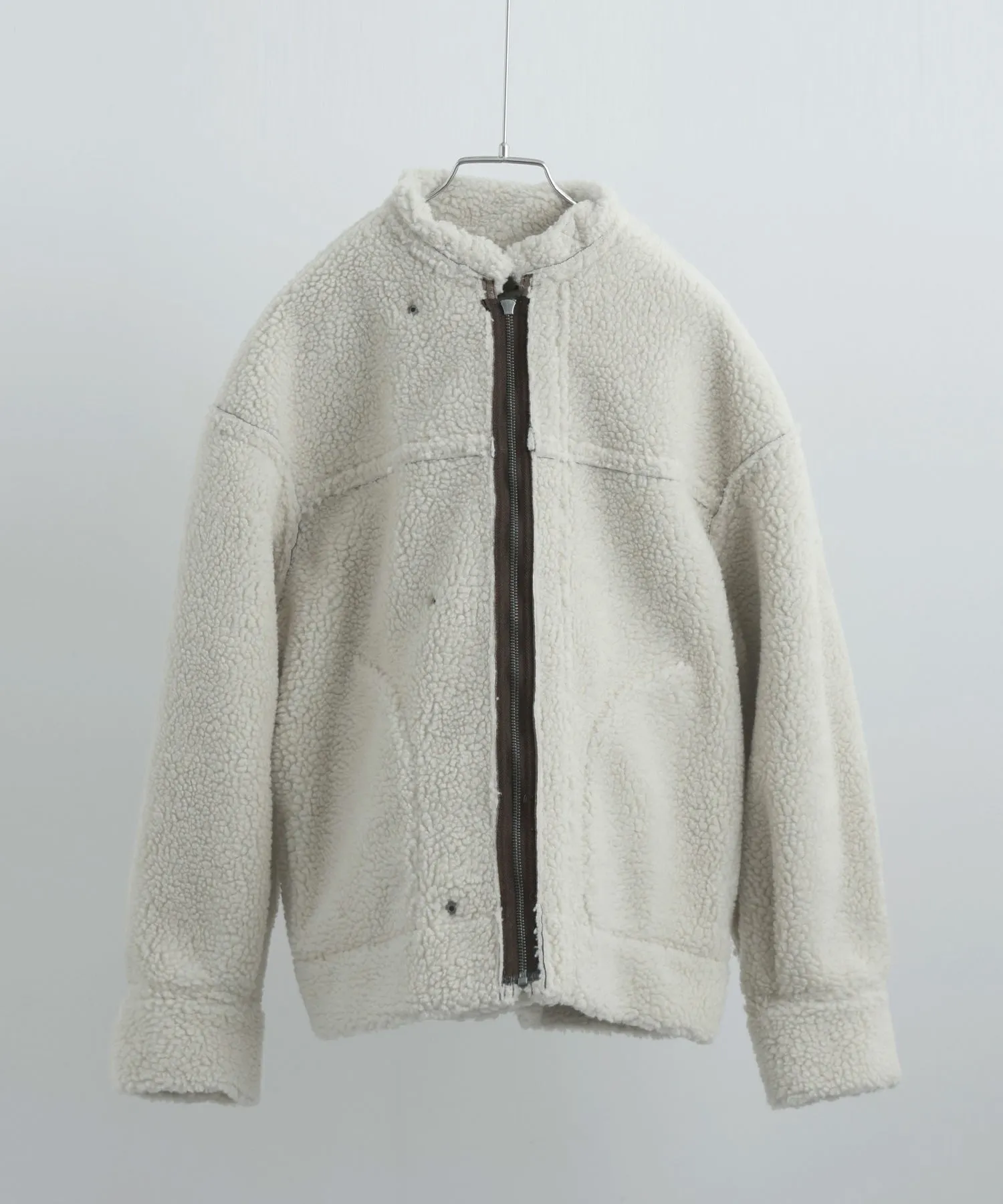 Oversize Boa Flight Jacket