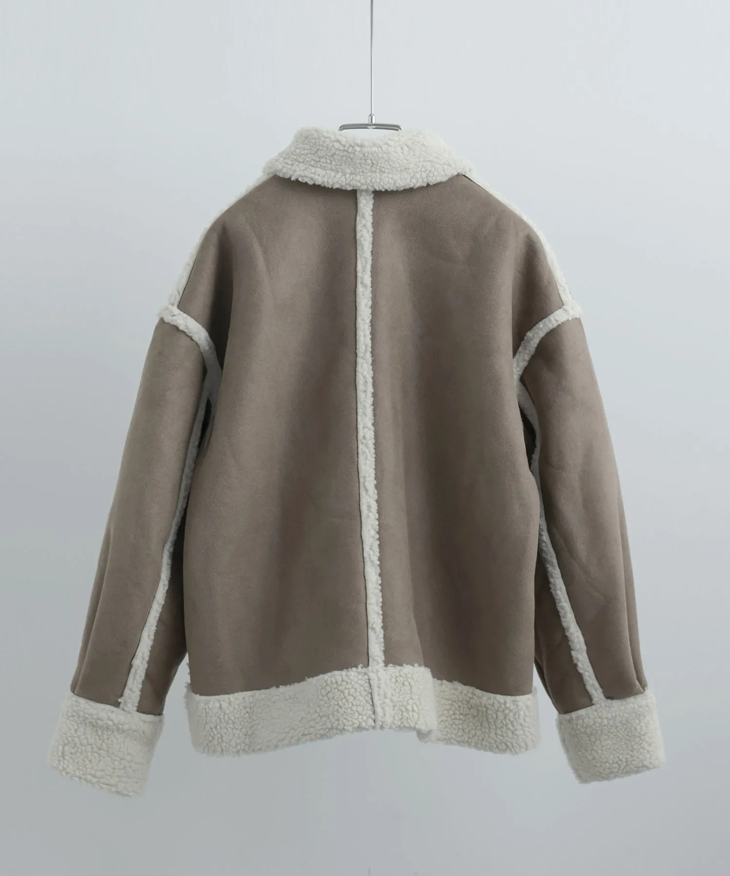 Oversize Boa Flight Jacket