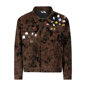 PIN EXPLOSION TYE-DYE JACKET