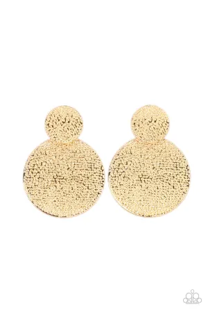 Refined Relic Gold-Earrings