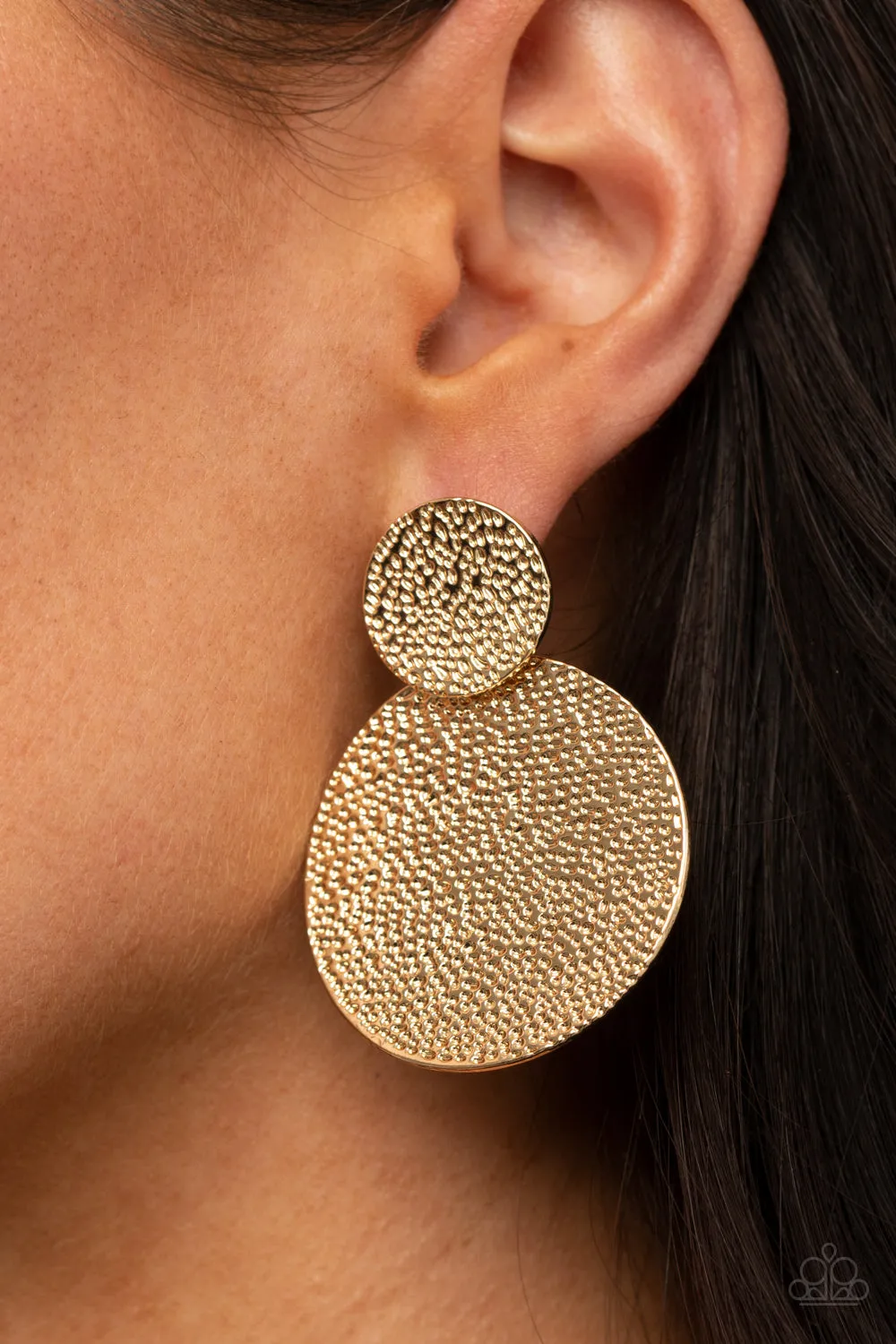 Refined Relic Gold-Earrings