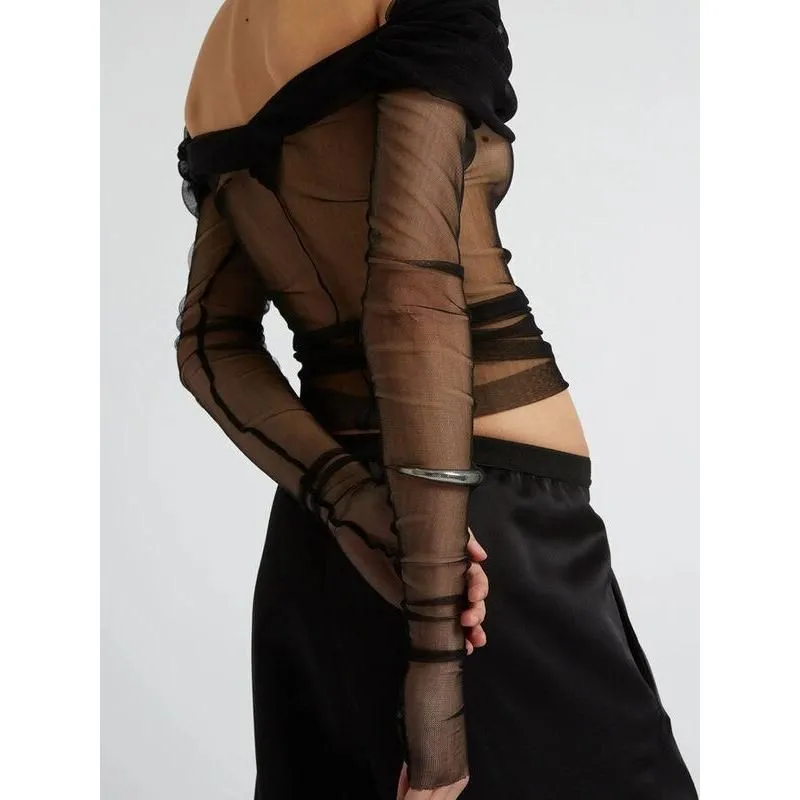 Sexy Sheer Mesh T-Shirt