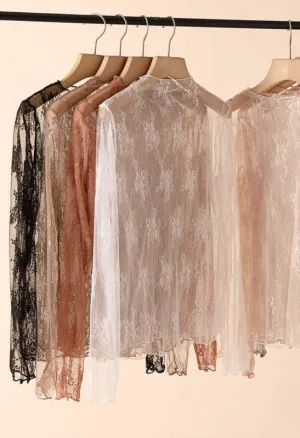 Sheer Mesh Top