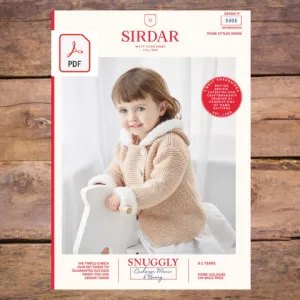 Sirdar 5305 - Girl's and Boys Hooded Jacket