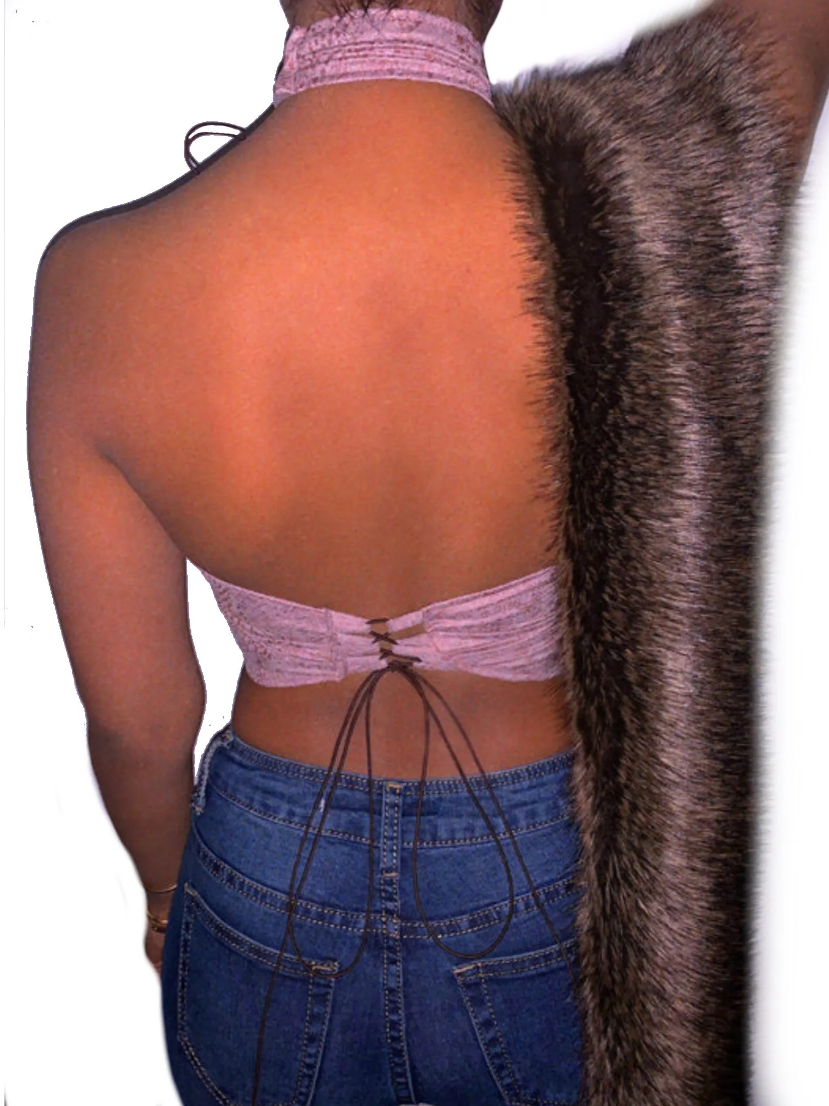 Snake Charmer Crop Top (Handmade Collection)