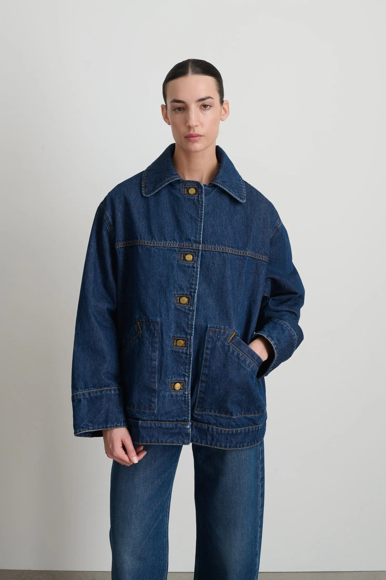 Stadium Jacket Van Blue