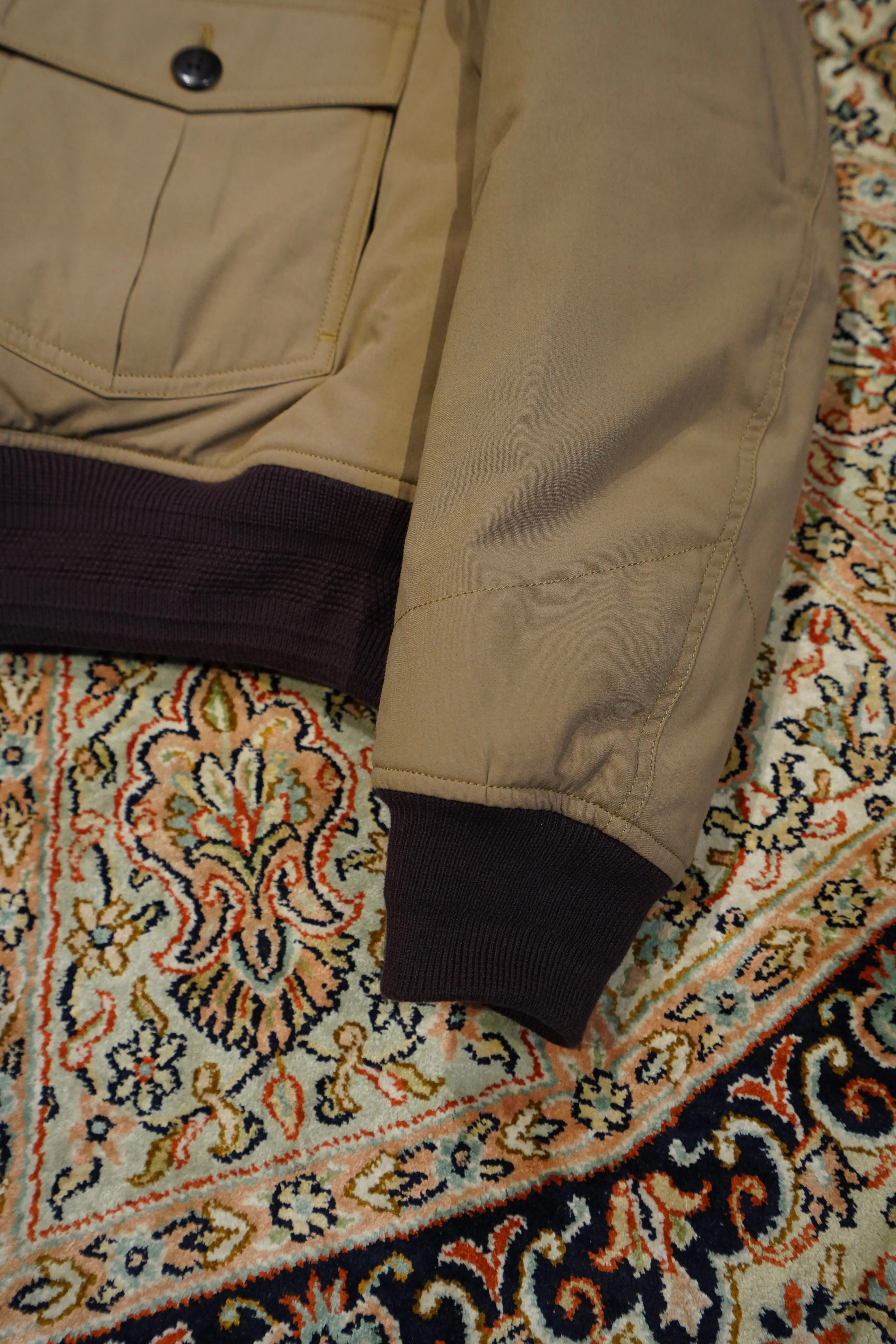 STEAF GLEAM FLIGHT JACKET (EARTH CAMEL)(EXCLUSIVE)