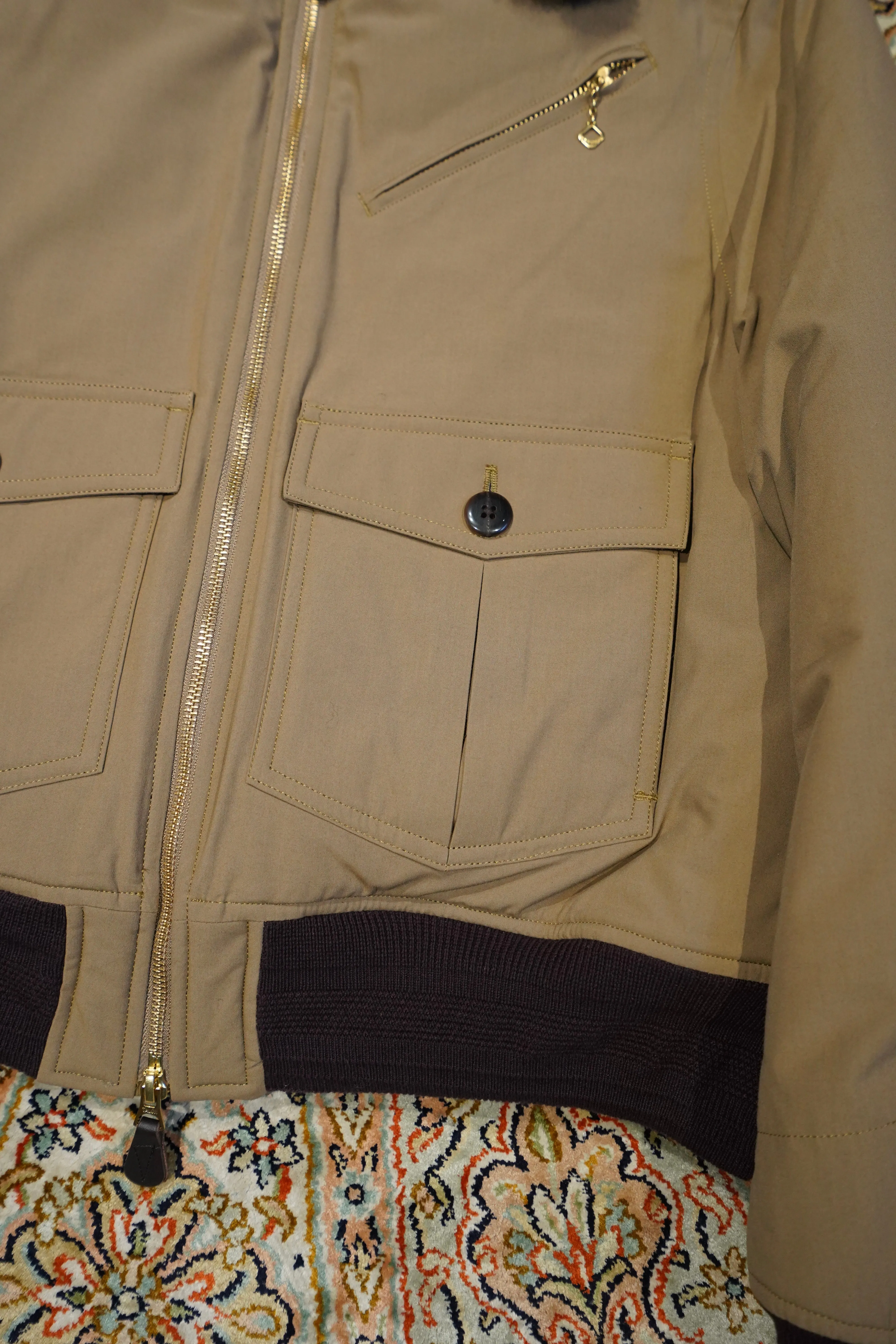 STEAF GLEAM FLIGHT JACKET (EARTH CAMEL)(EXCLUSIVE)
