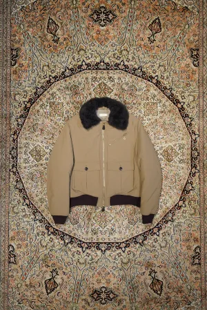 STEAF GLEAM FLIGHT JACKET (EARTH CAMEL)(EXCLUSIVE)