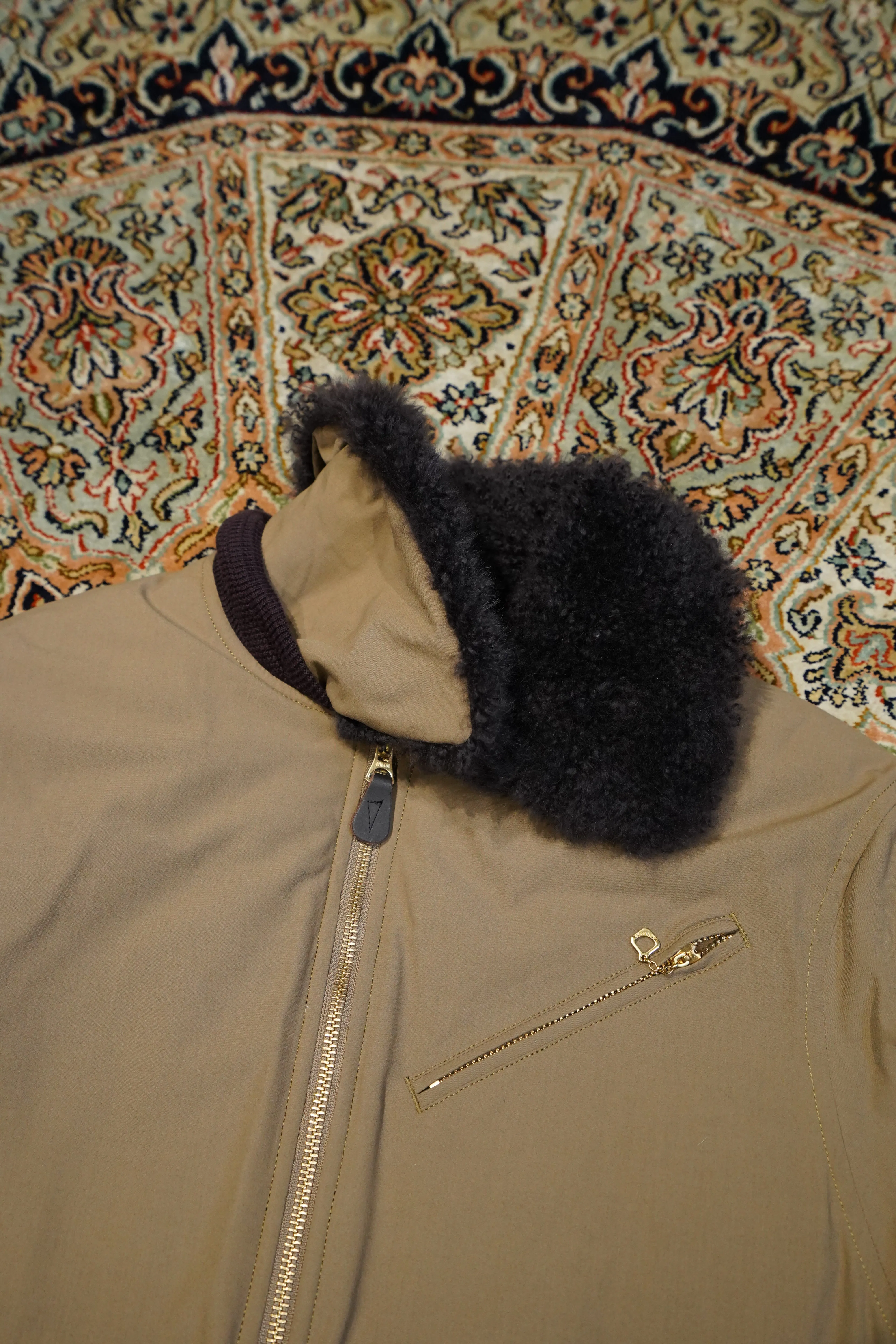 STEAF GLEAM FLIGHT JACKET (EARTH CAMEL)(EXCLUSIVE)