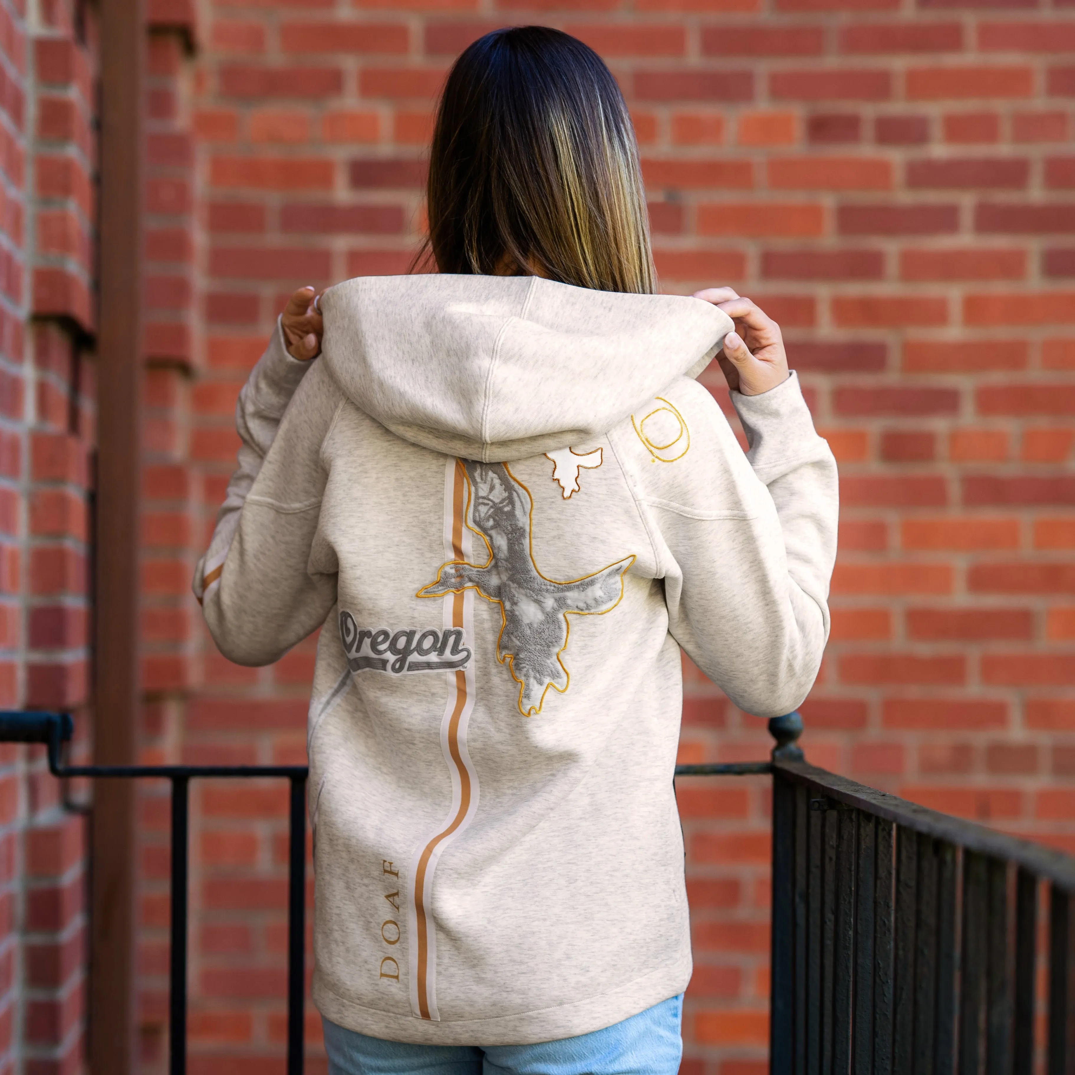 The Power of Flight - Women's Full Zip Hoodie