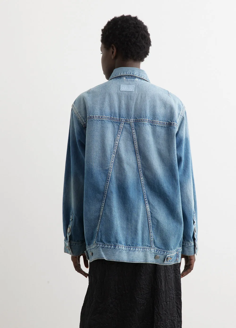 Tint Denim Oversized Jacket