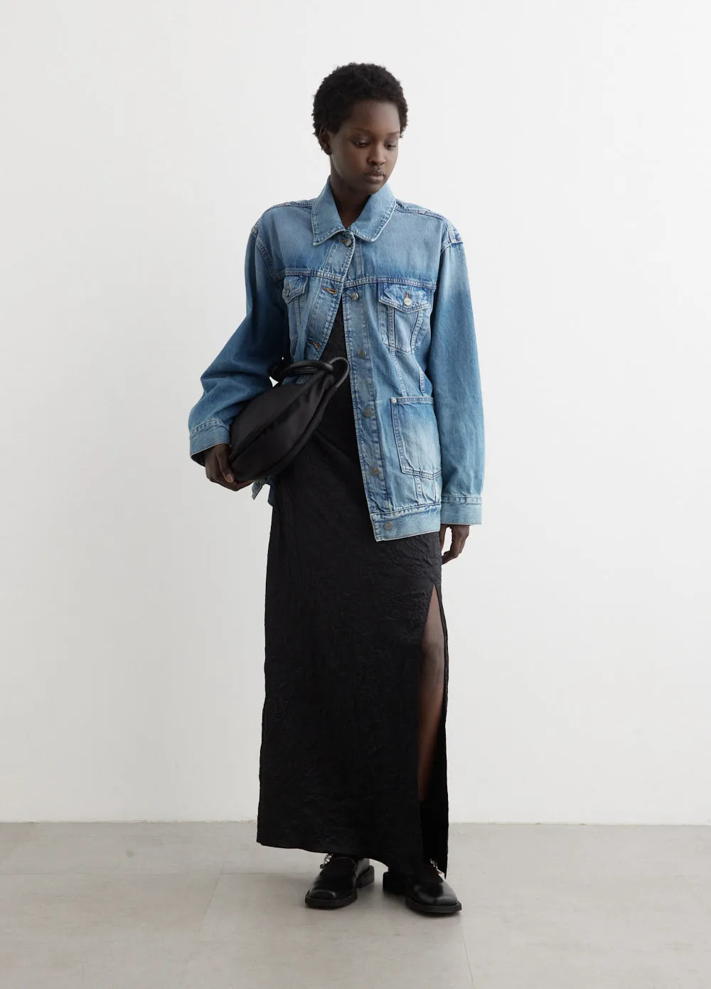 Tint Denim Oversized Jacket