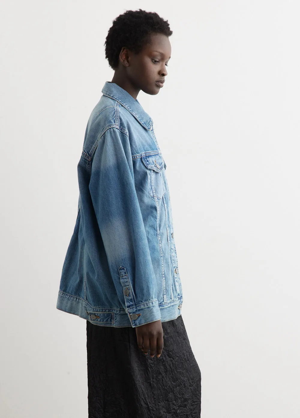 Tint Denim Oversized Jacket