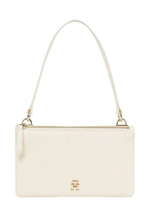 TOMMY HILFIGER Refined Borsa Shoulder Cream AW0AW15975