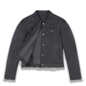 Women Fringed Leather Jacket