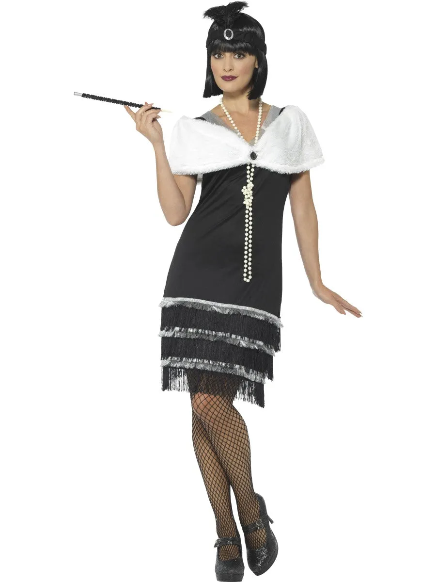 Womens Costume - Fur Stole Flapper