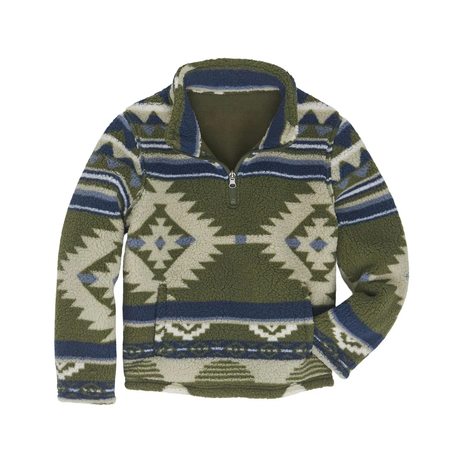 Wrangler - Match 1/4 Zip Pullover - Alpine